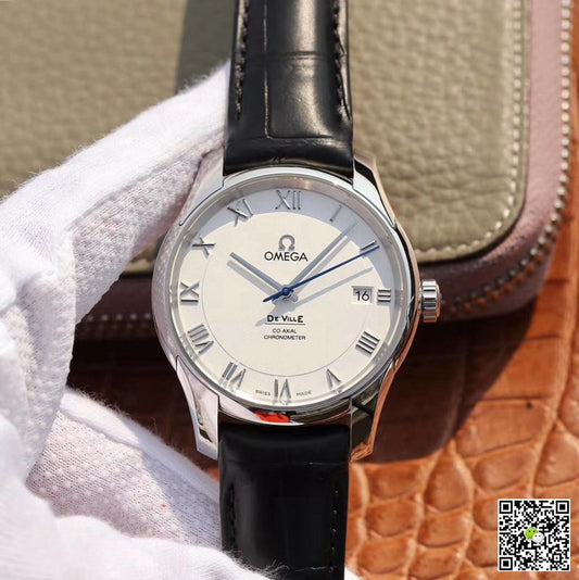 Omega De Ville 431.13.41.21.02.001 VS Factory White Dial