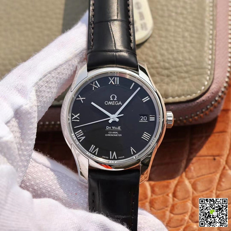 Omega De Ville 431.13.41.21.01.001 VS Factory Black Dial