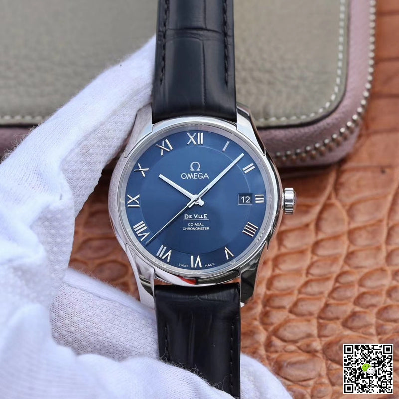 Omega De Ville 431.13.41.21.03.001 VS Factory Blue Dial