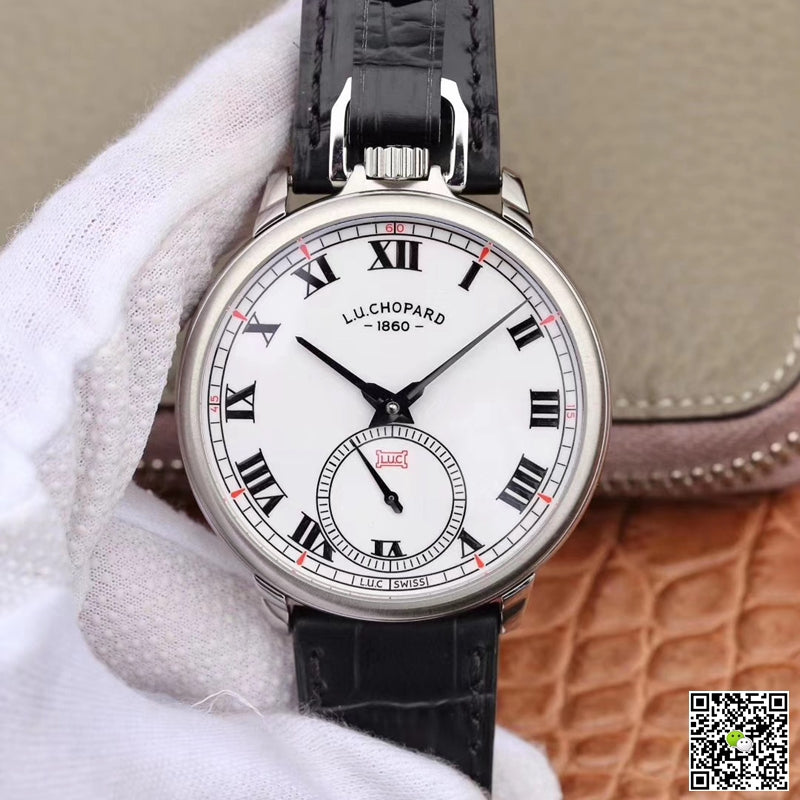 Chopard L.U.C 161923-1001 Louis Ulysse White Dial