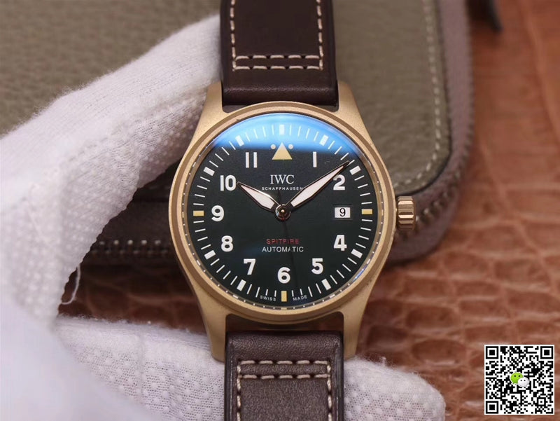 IWC Pilot Spitfire IW326802 MKS Factory Black Dial