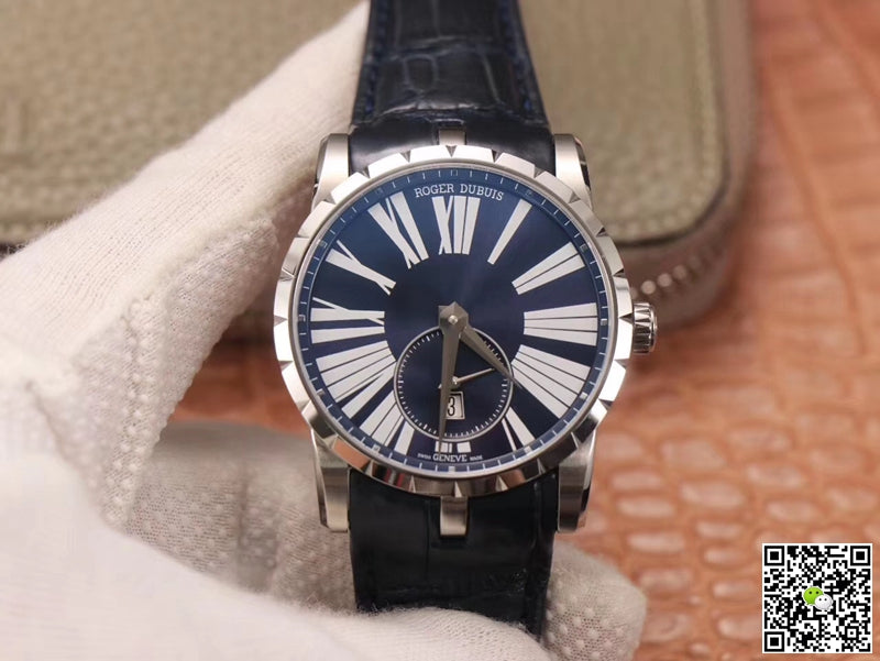 Roger Dubuis Excalibur DBEX0535 PF Factory Blue Dial