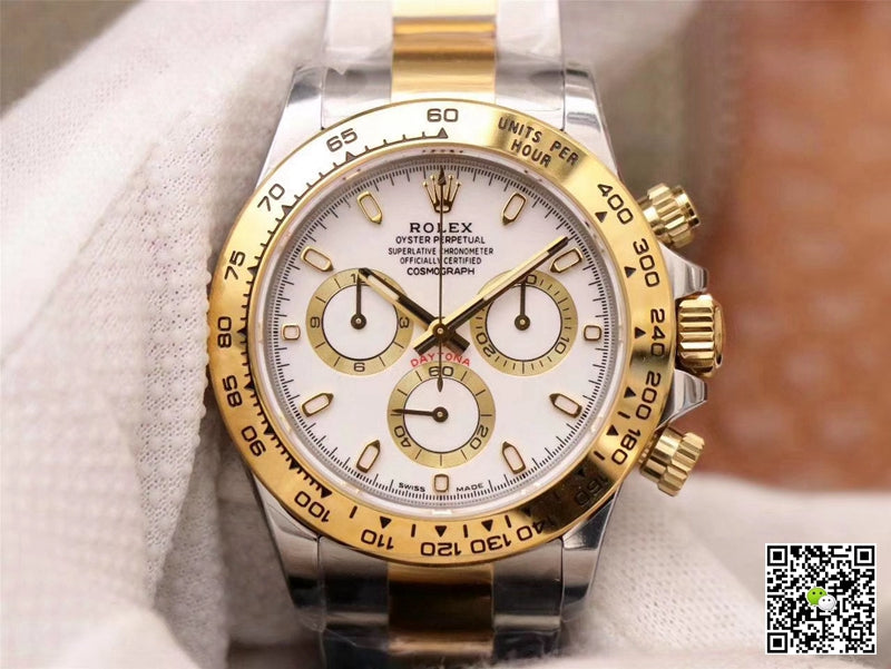 Rolex Daytona Cosmograph m116503-0001 Noob Factory White Dial