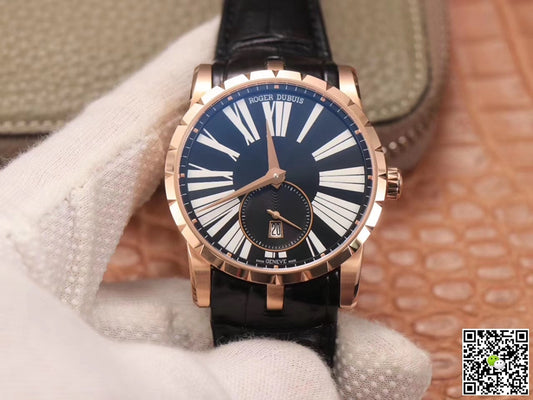 Roger Dubuis Excalibur DBEX0537 PF Factory Black Dial