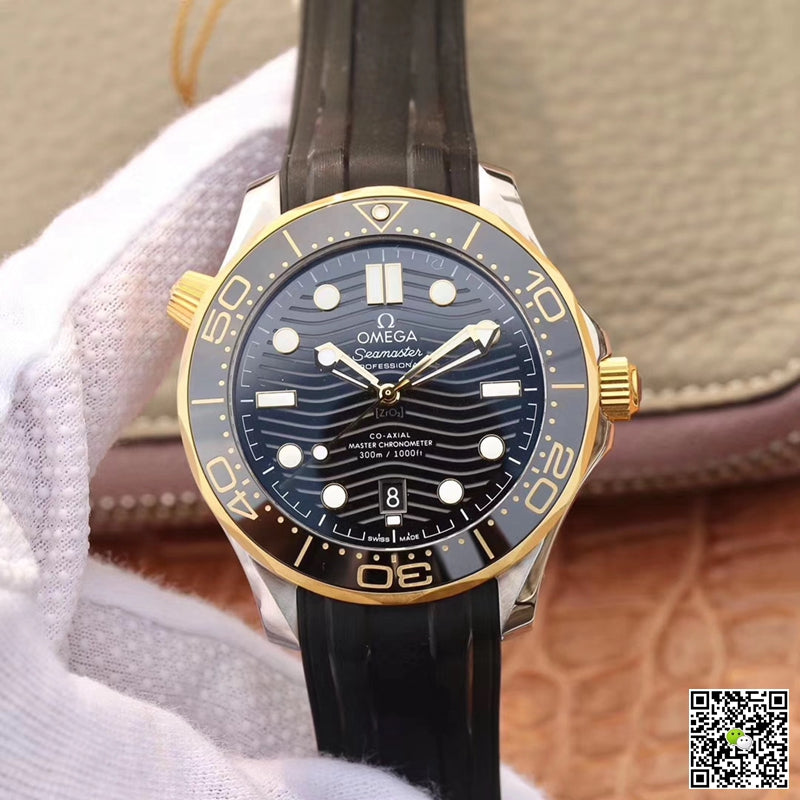 Omega Seamaster Diver 300M 210.22.42.20.01.001 VS Factory Black Dial