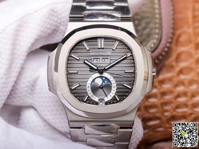 PF Factory Patek Philippe Nautilus 5726/1A-001 Moonphase Gray Dial