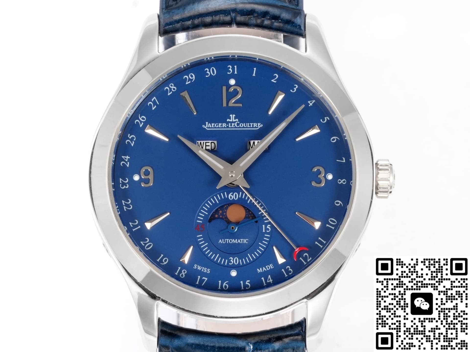 Jaeger LeCoultre Master QZE15H84 5C Factory Week Display