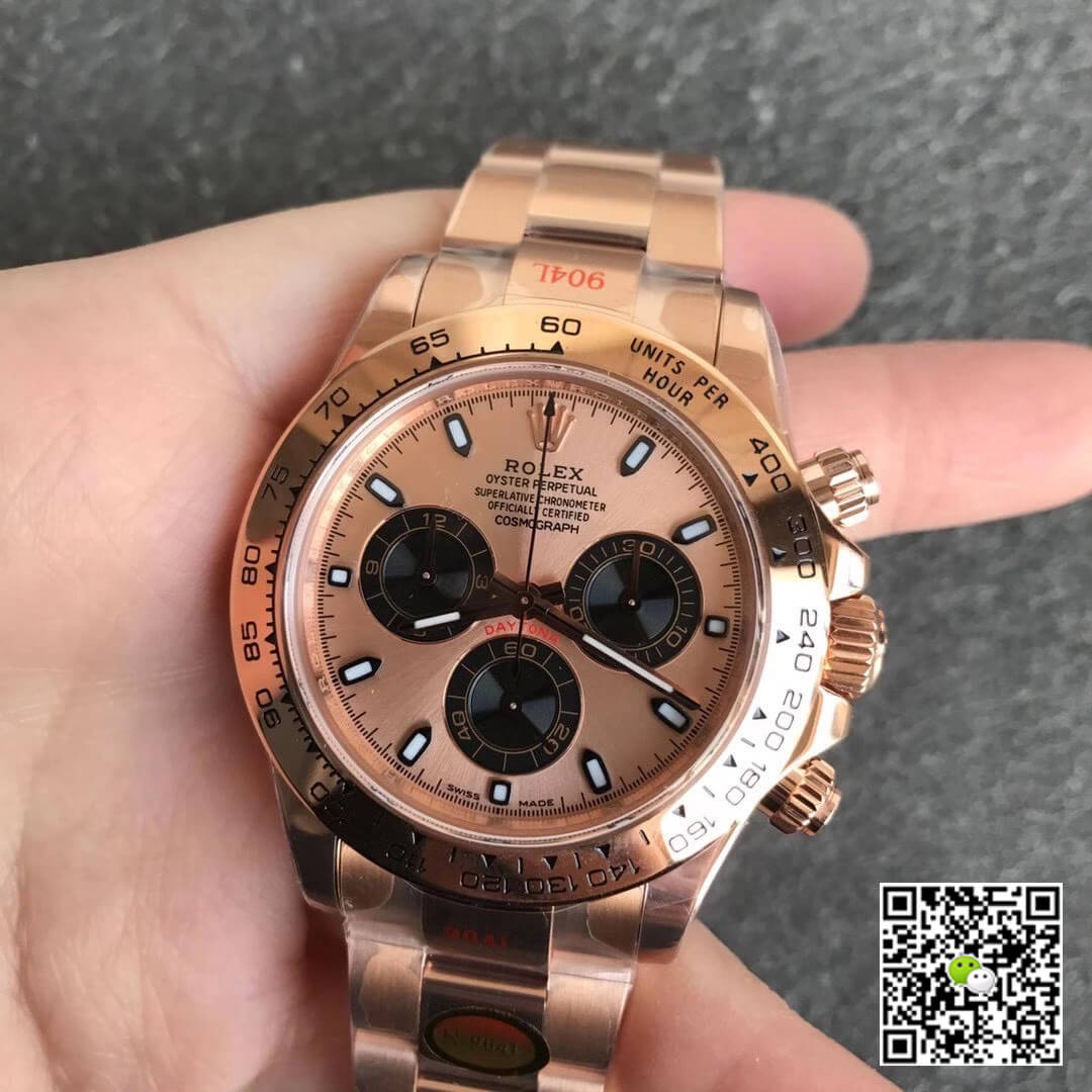 Rolex Daytona m116505-0009 Noob Factory Champagne Dial