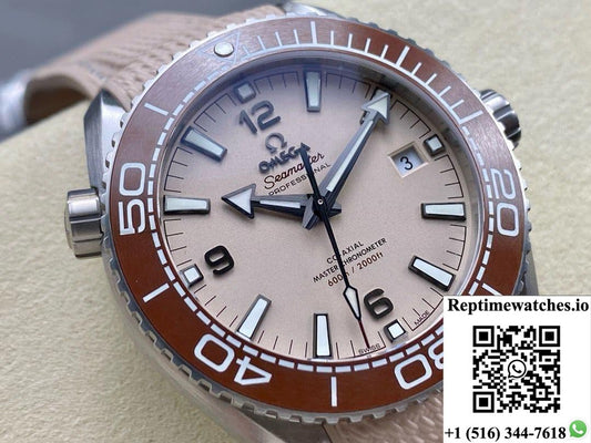 Omega Seamaster 215.32.44.21.09.001 VS Factory Rubber strap