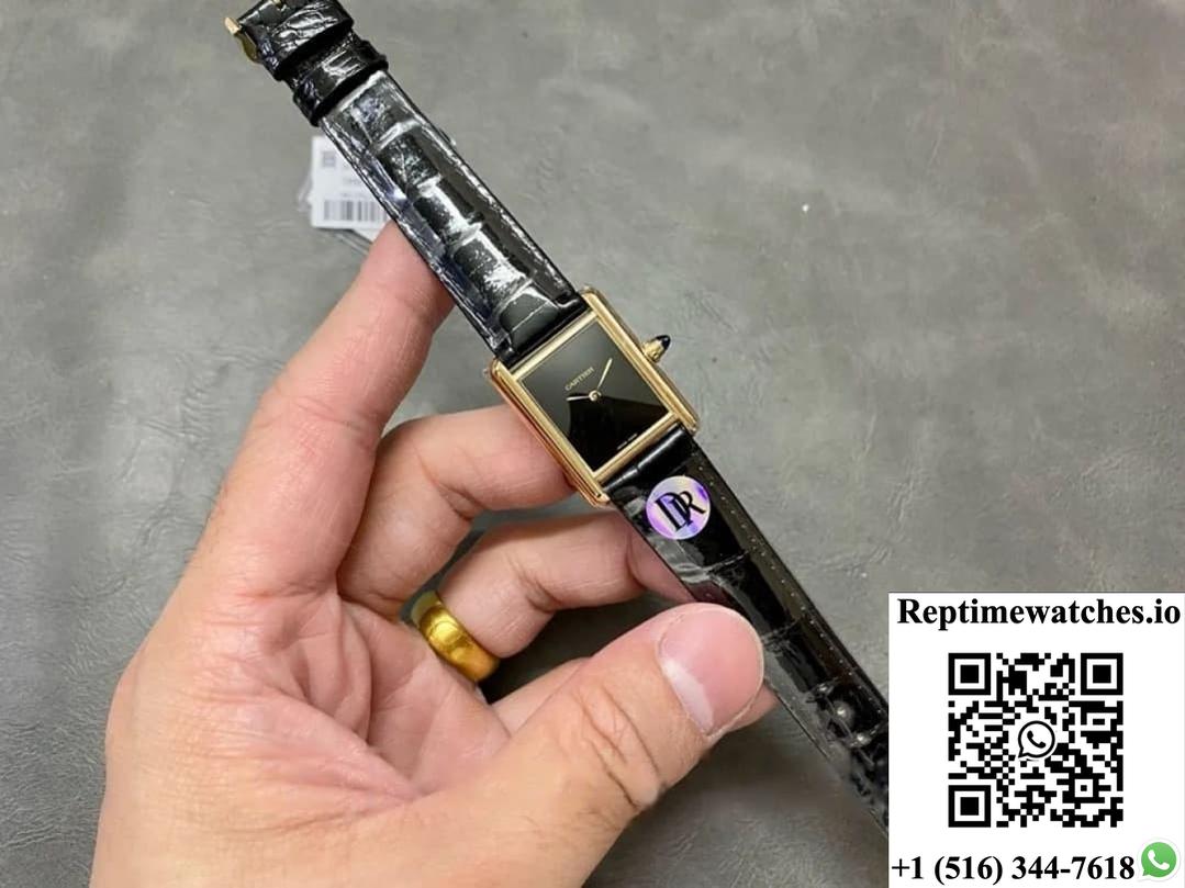 Cartier Tank WGTA0091 DR Factory Black Dial