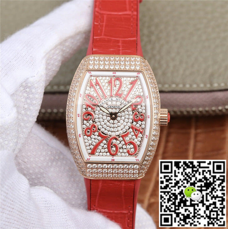 Franck Muller Vanguard Ladies ABF Factory Diamond Case