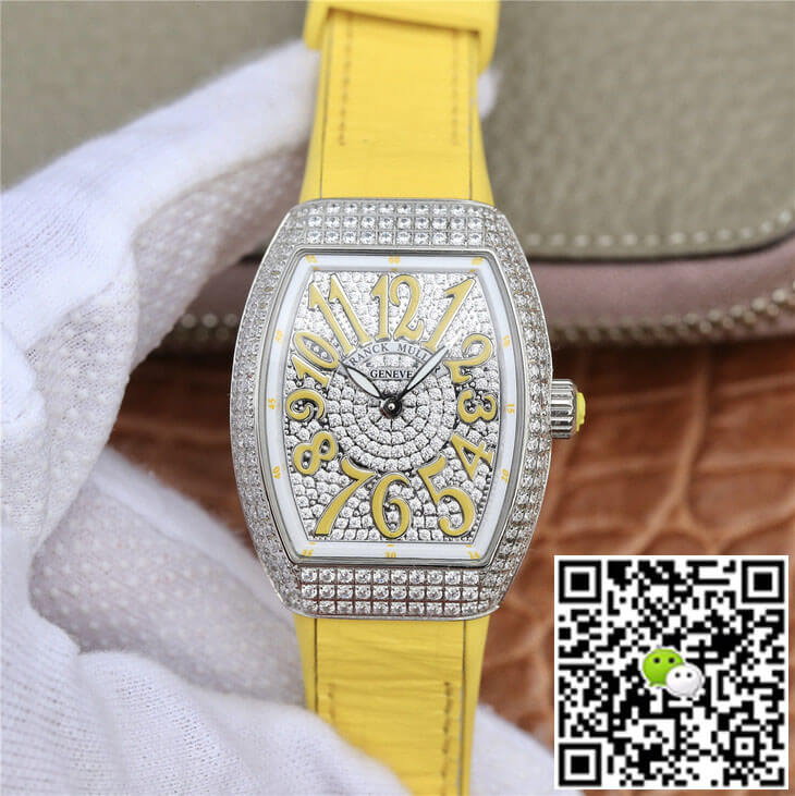 Franck Muller Vanguard Ladies ABF Factory Cowhide Strap