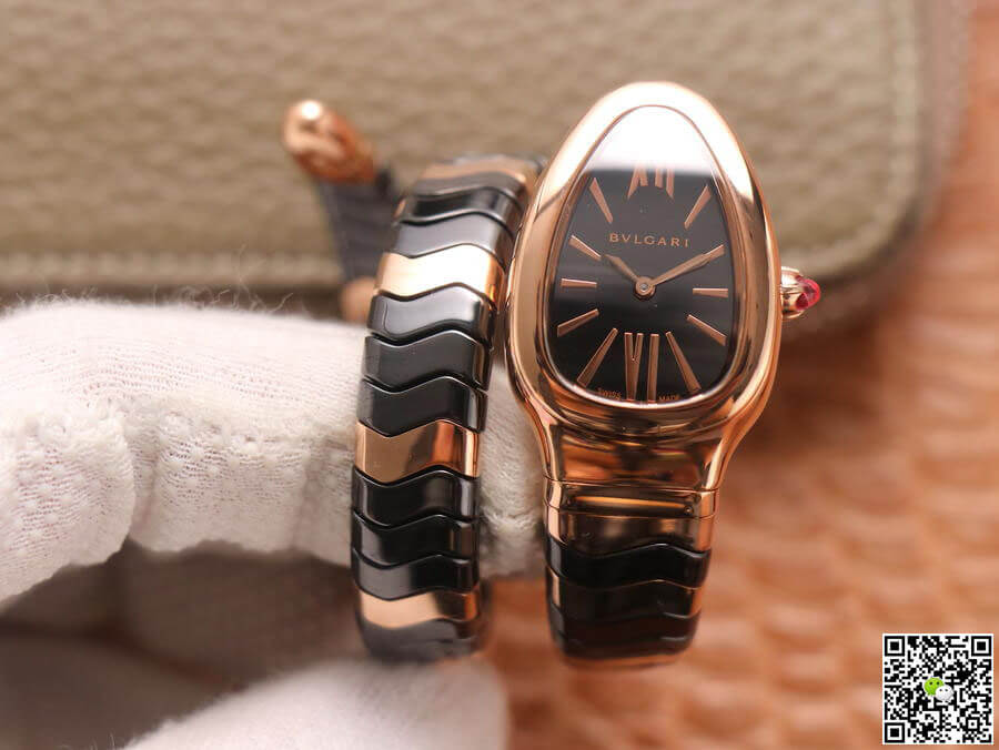 Bvlgari Serpenti BV Factory Rose Gold Case