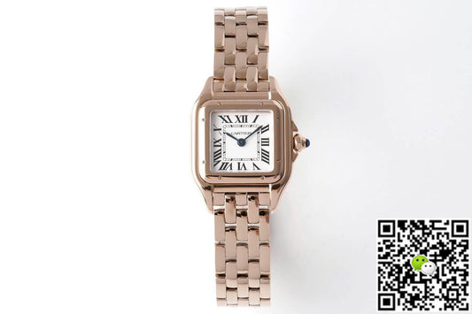 Panthere De Cartier WGPN0006 22MM BV Factory White Dial