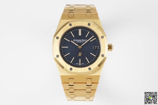 Audemars Piguet Royal Oak 15202BA.OO.1240BA.01 KZ Factory Yellow Gold Blue Dial