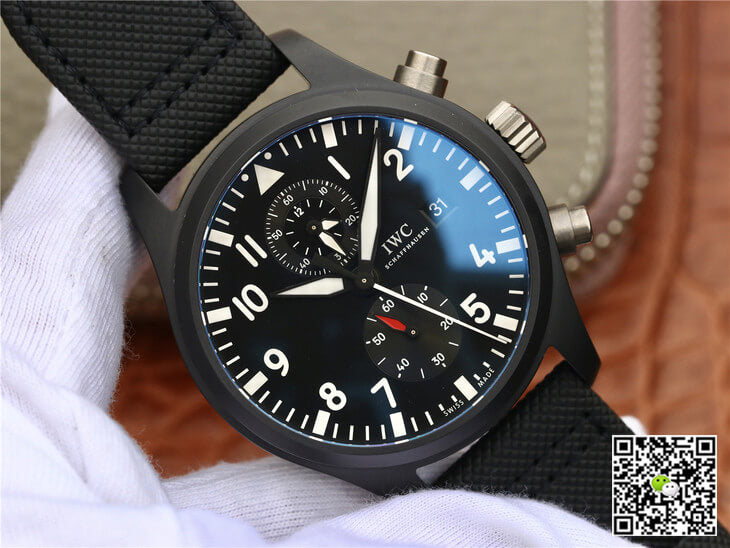 IWC Pilot TOP GUN IW389001 ZF Factory Ceramics