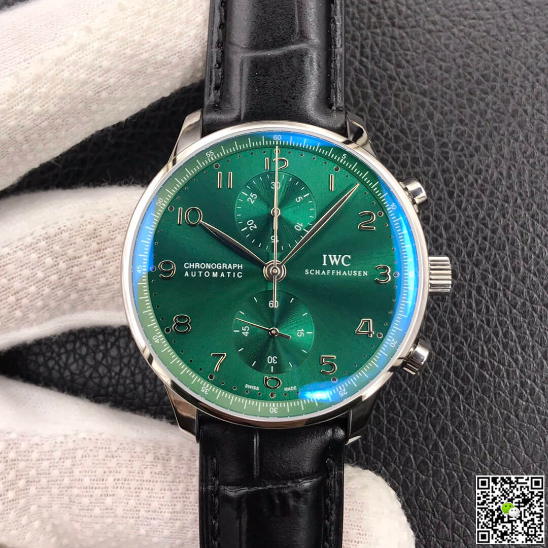 IWC Portugieser IW371615 ZF Factory Green Dial