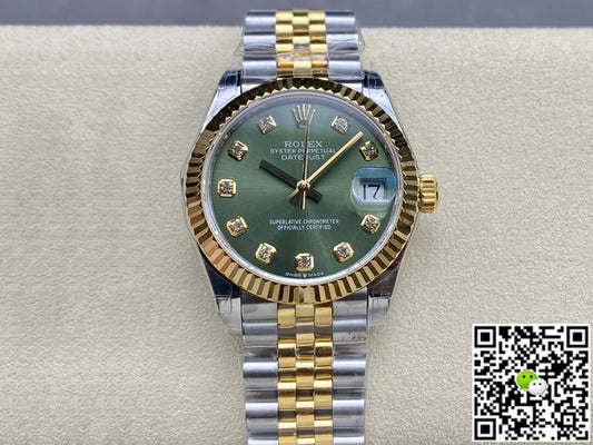 Rolex Datejust M278273-0030 31MM GS Factory Green Dial