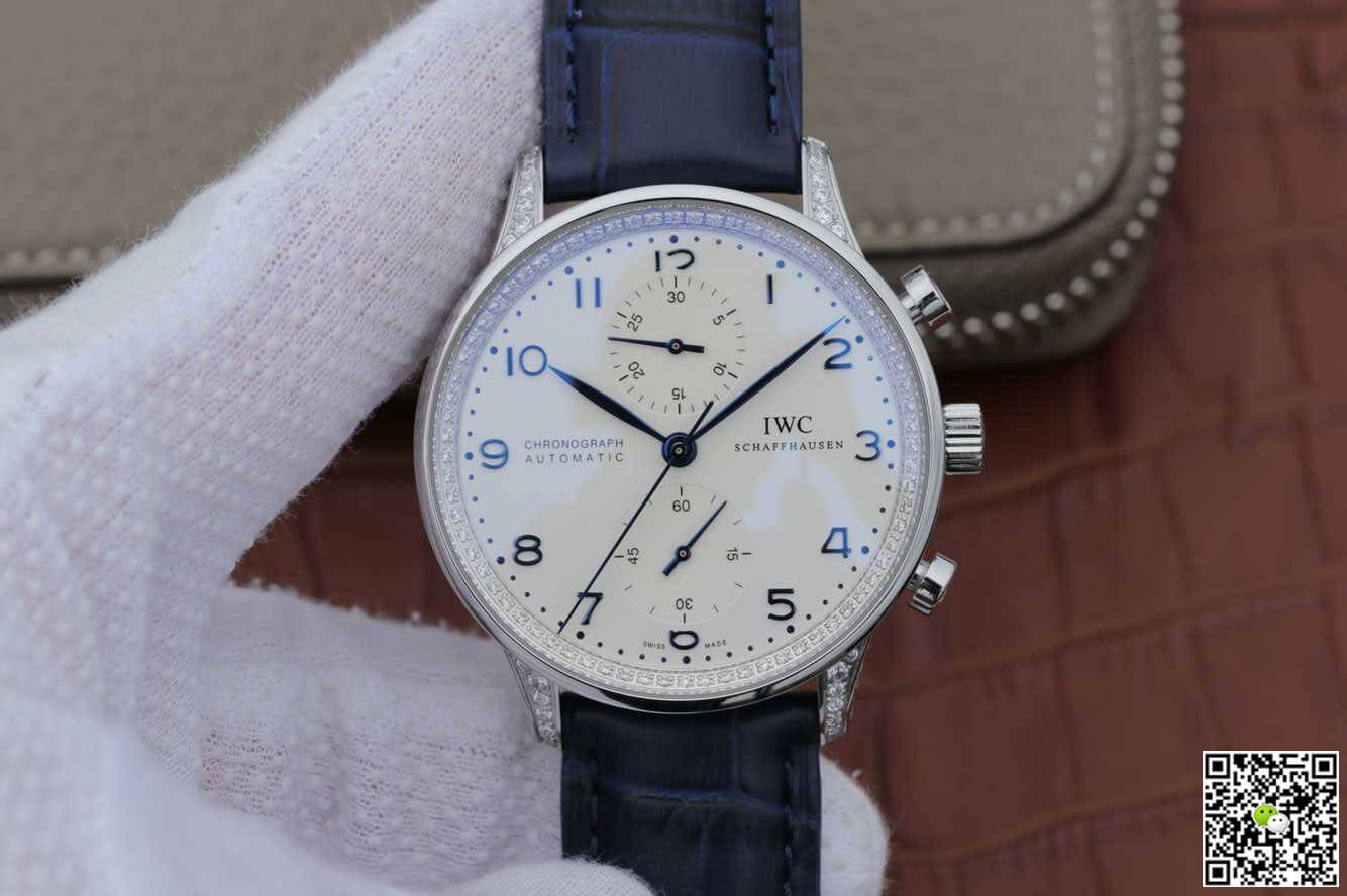 IWC Portugieser IW371440 ZF Factory V2 Diamond White Dial
