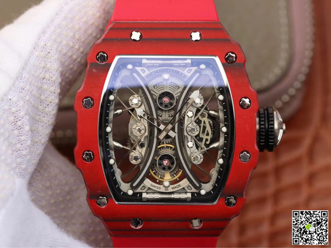 Richard Mille RM53-01 KV Factory TPT Carbon Fiber Skeleton Dial