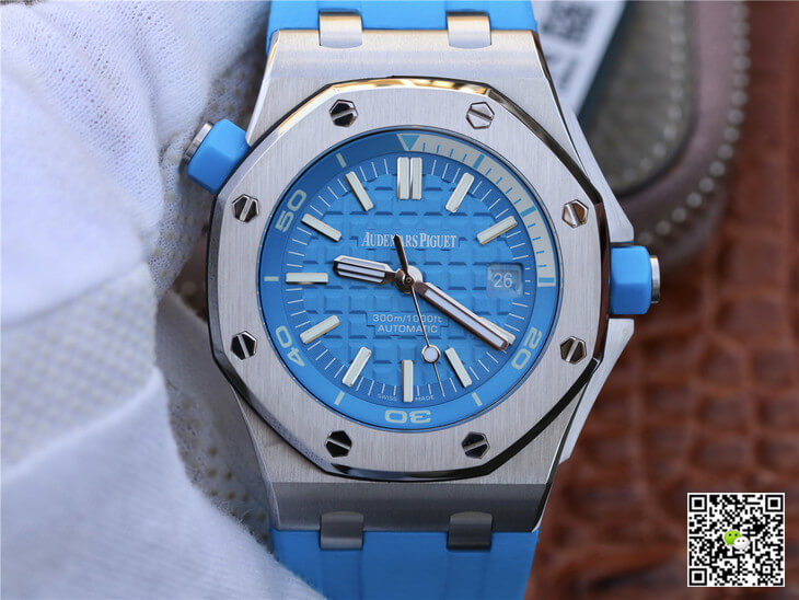 Audemars Piguet Royal Oak Offshore Diver 15710ST.OO.A032CA.01 JF Factory Blue Dial