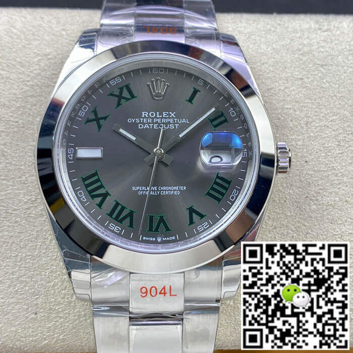 Rolex Datejust M126300-0013 EW Factory Dark Grey Dial