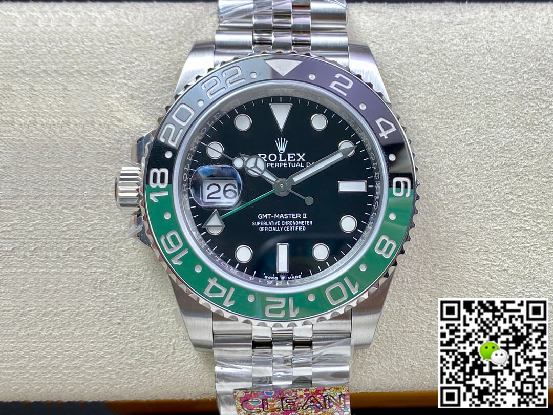 Rolex GMT Master II M126720vtnr-0002 Clean Factory Black Dial