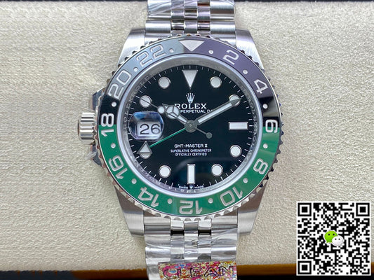 Rolex GMT Master II M126720vtnr-0002 Clean Factory Black Dial