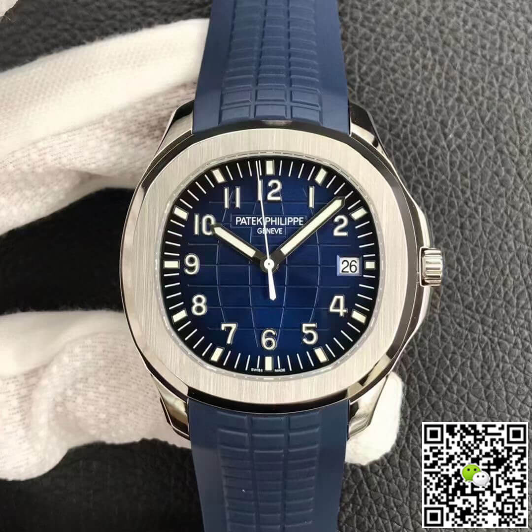 Patek Philippe Aquanaut 5168G-001 3K Factory Blue Strap