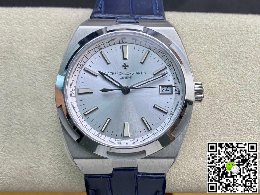 Vacheron Constantin Overseas 4500V 8F Factory Blue Leather Strap