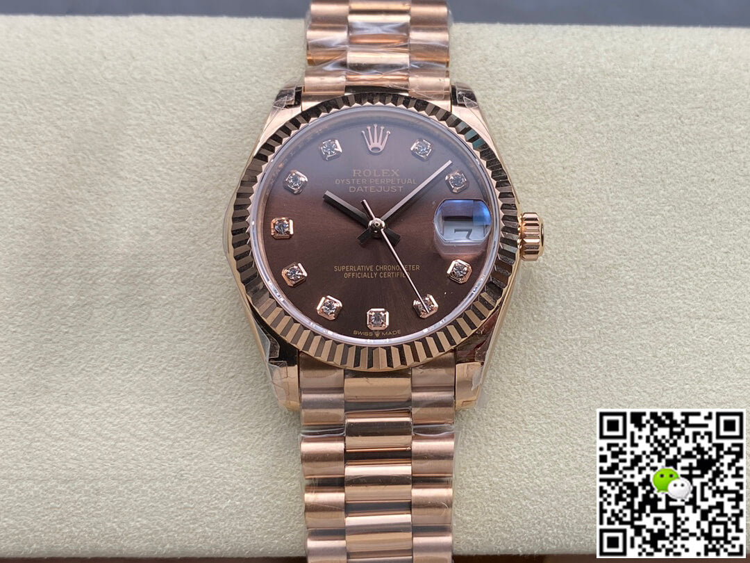 Rolex Datejust M278275-0010 31MM GS Factory Rose Gold
