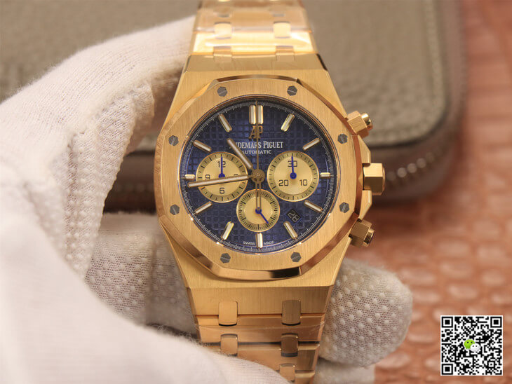 Audemars Piguet Royal Oak Chronograph 26331BA.OO.1220BA.01 OM Factory Blue Dial