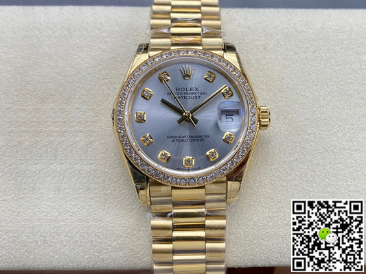 Rolex Datejust M278288RBR-0028 31MM GS Factory Yellow Gold