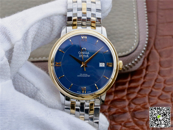 Omega De Ville 424.20.37.20.03.001 TW Factory Blue Dial