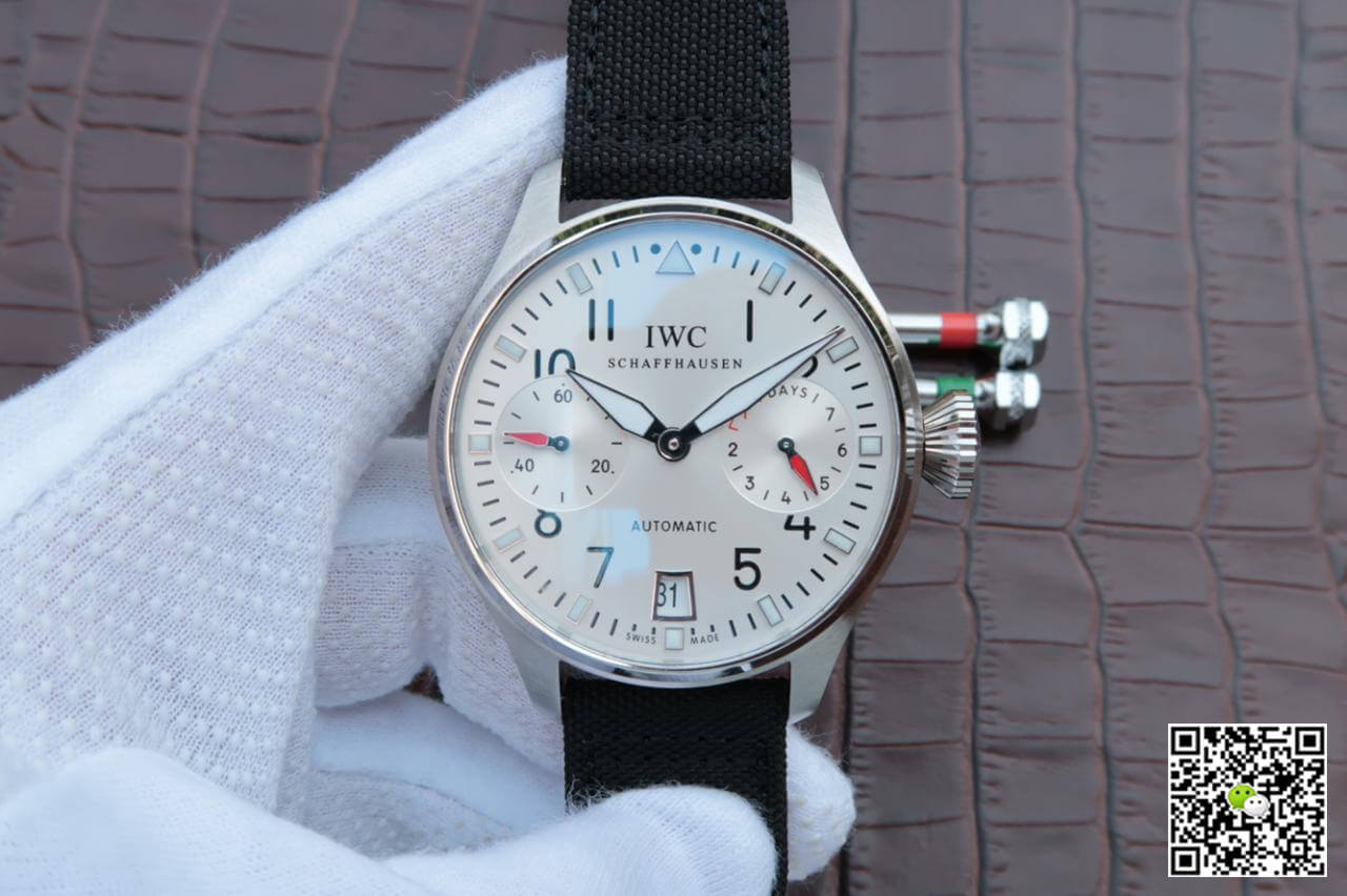 IWC Pilot 3777 Limited Edition ZF Factory White Dial