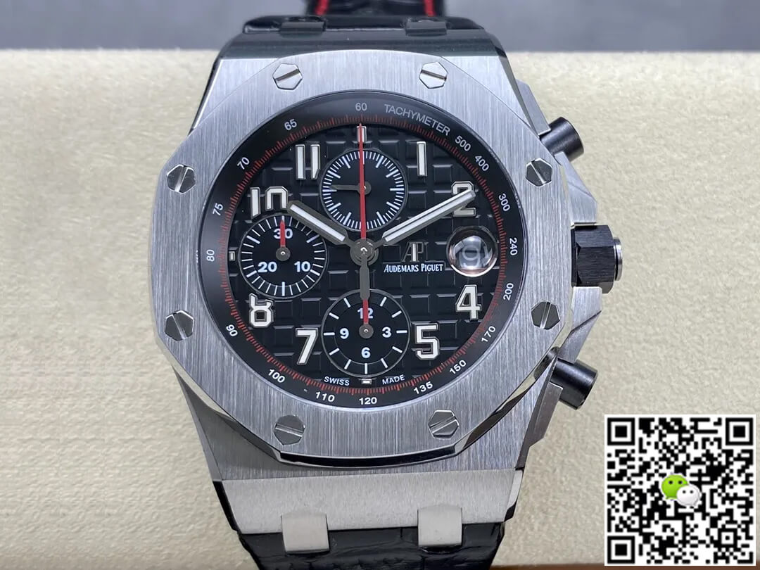 Audemars Piguet Royal Oak Offshore 26470ST.OO.A101CR.01 APF Factory Leather Strap