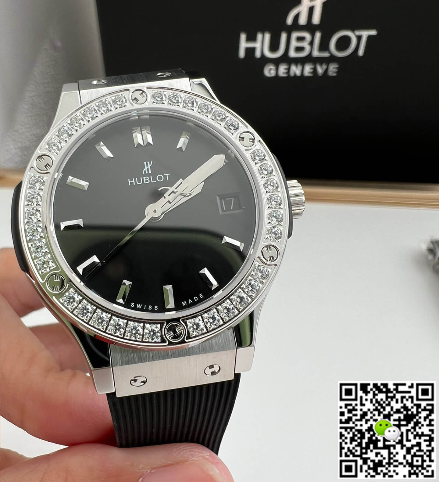 Hublot Classic Fusion 33MM Quartz Movement HB Factory Rubber Strap