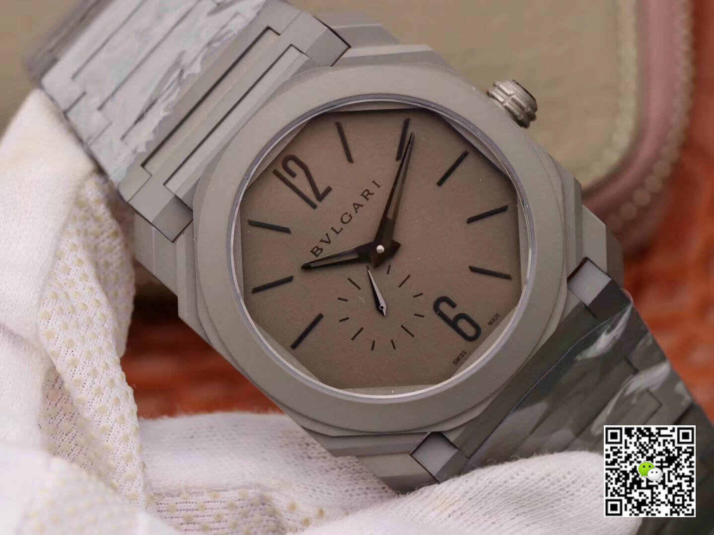 Bvlgari Octo Finissimo 102713 BV Factory Grey Dial