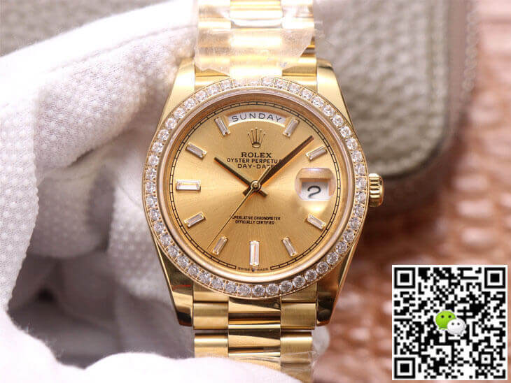 Rolex Day Date M228348RBR-0002 EW Factory 18ct Gold