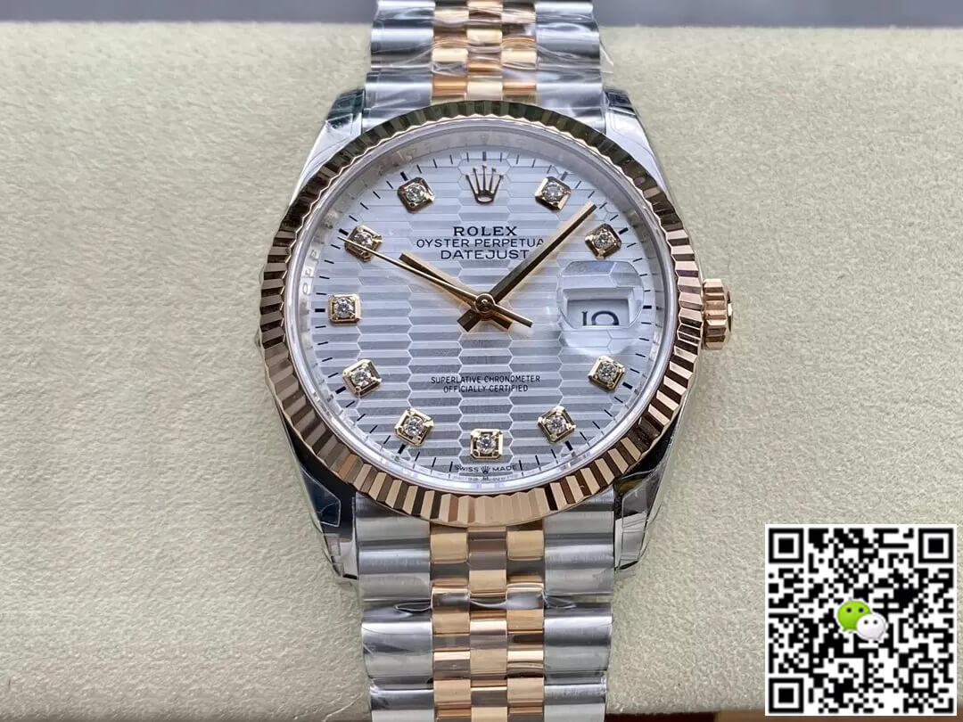 Rolex Datejust M126231-0039 36MM VS Factory Rose Gold