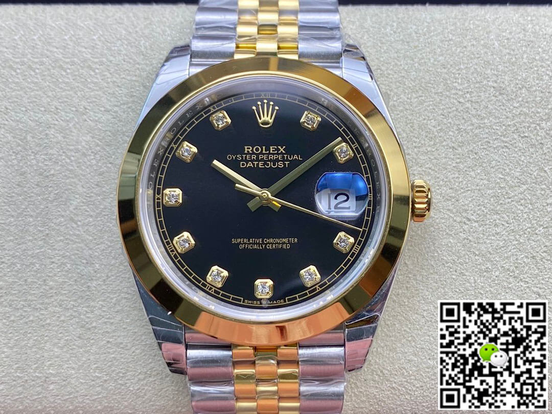 Rolex Datejust M126303-0006 EW Factory Yellow Gold