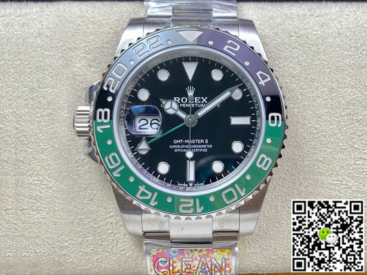 Rolex GMT Master II M126720VTNR-0001 Clean Factory Black Dial