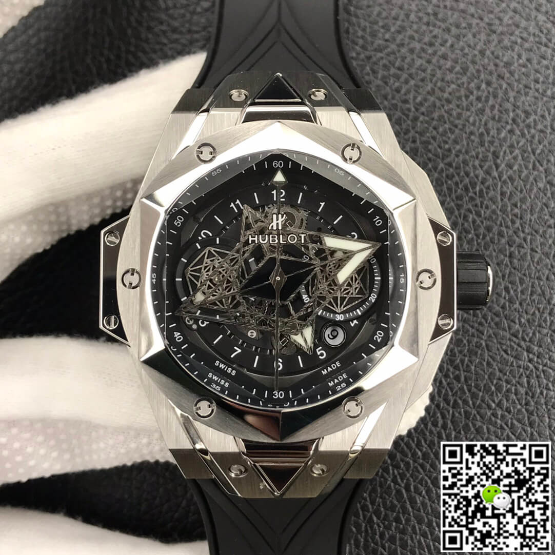Hublot Big Bang Sang Bleu II 418.NX.1107.RX.MXM19 HB Factory Titanium Case