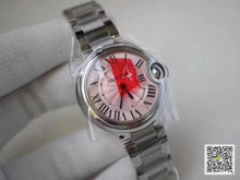 Ballon Bleu De Cartier WE902073 33mm V6 Factory Pink Dial