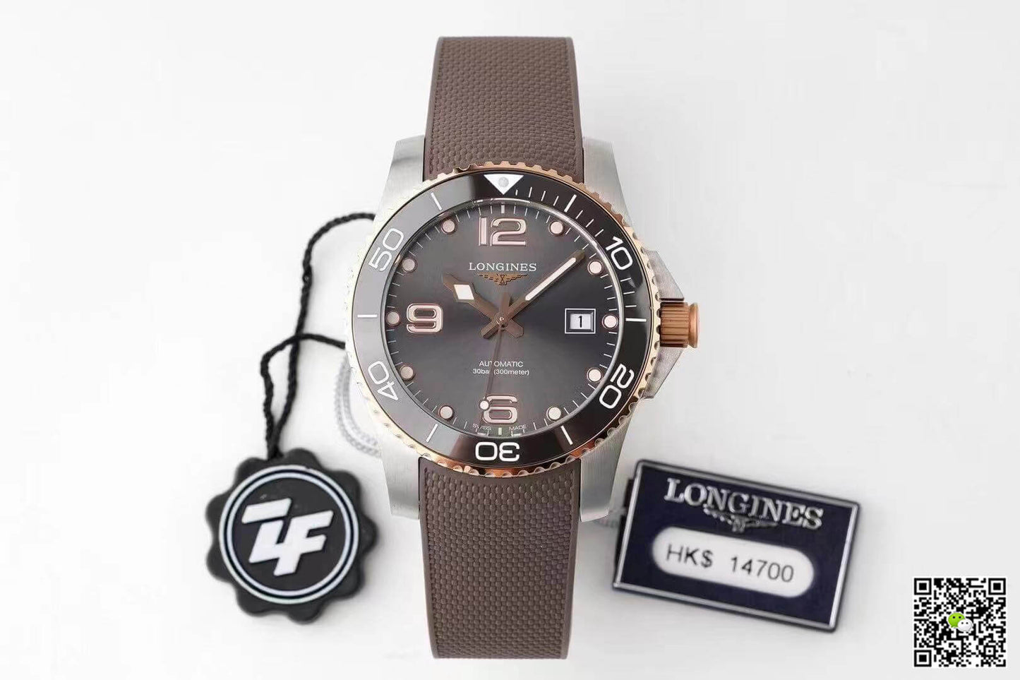 Longines Concas L3.781.3.78.9 ZF Factory Grey Dial