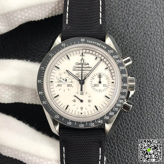 Omega Speedmaster Snoopy Award 311.32.42.30.04.003 OM Factory V2 White Dial