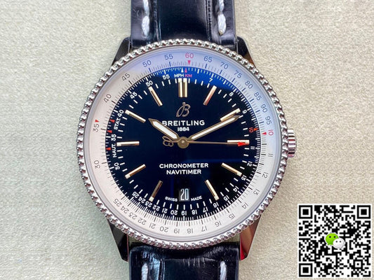 Breitling Navitimer 1 A17326211B1P1 V7 Factory Black Dial
