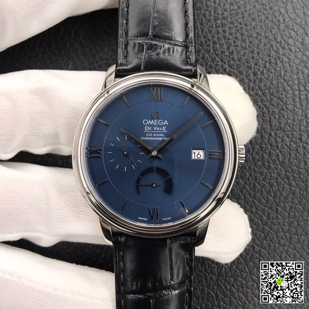 Omega De Ville 424.13.40.21.03.001 ZF Factory Blue Dial