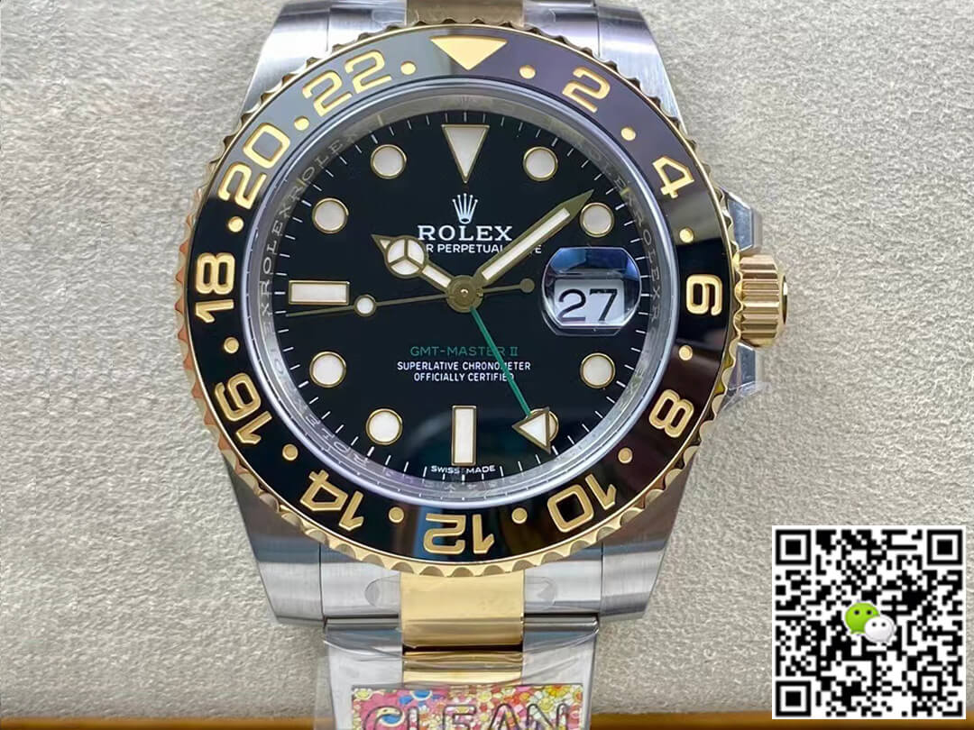 Rolex GMT Master II 116713-LN-78203 Clean Factory Yellow Gold