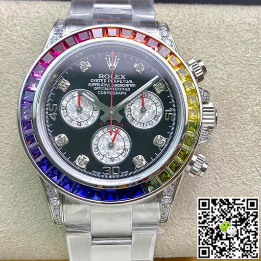 Rolex Daytona 116599 RBOW TW Factory Diamond Dial